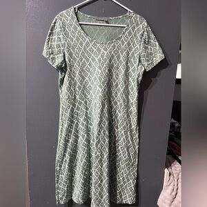 Fresh produce Green Cotton dress